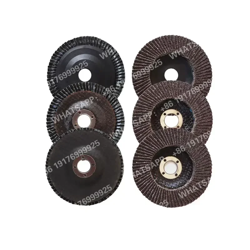 High Quality Silicon Carbide Flap Disc 115x22mm Grit 40 T27 T29 Grinding Disc for Metal Processing