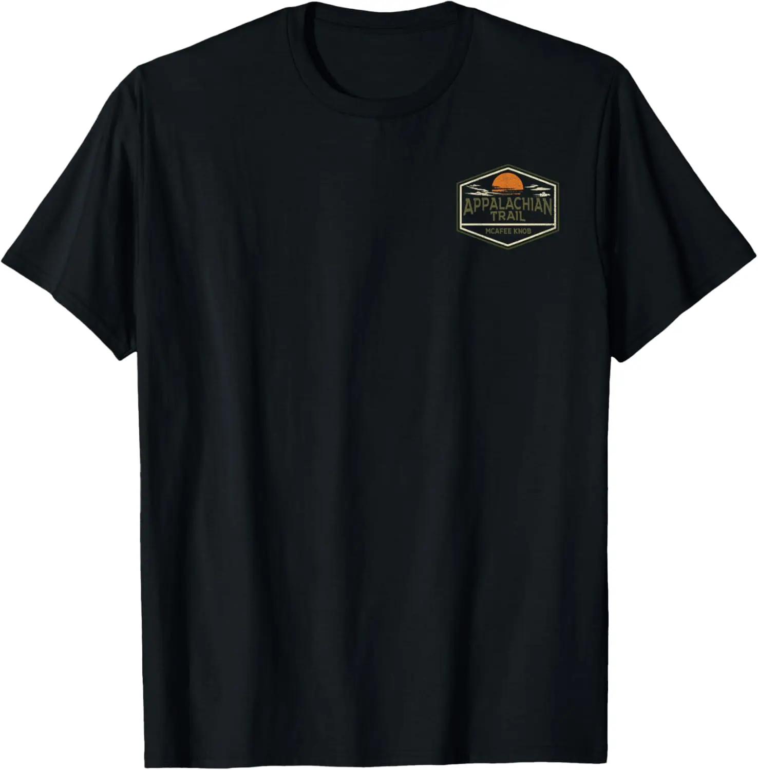 Appalachian Trail Mcafee Knob Front Back C2 T-Shirt