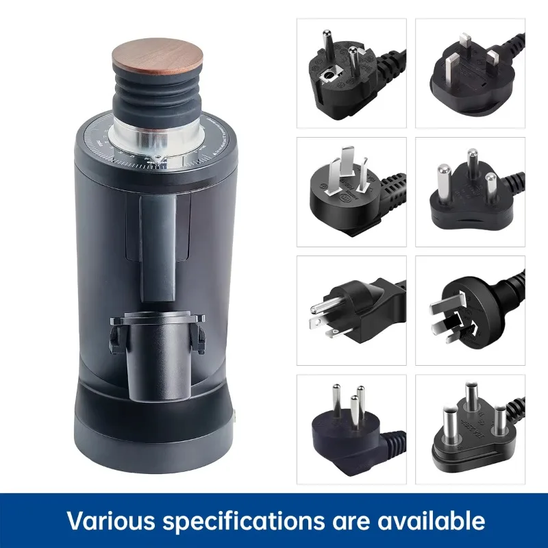 Professional DF83 Espresso Bean Coffee Grinder Automatic Household and Hotel Use Electric Power Source for Sales DF83