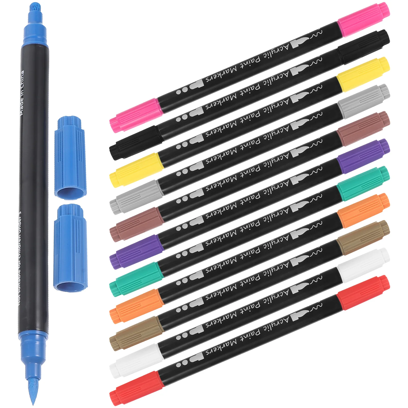 

1 set Paint Markers Set For Adults Ultra Fine Tip Dry Erase Pens Ergonomic Design Creative Art Projects Drawing Coloring Books