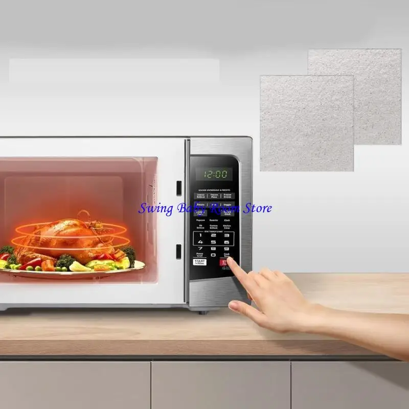 Pacote k1ad 5 folhas mica mica corte reparos eletrodomésticos Parte adequada para microondas secadoras