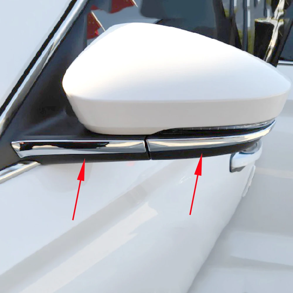 

Аксессуары для Skoda Kodiaq 2017-2022, зеркальная дверь бокового вида, отделка крыльев, литье, хромированное украшение