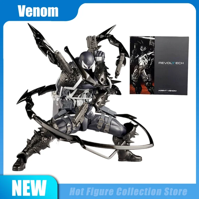 Venom Figure Venom Revoltech Action Figures Collection Model Toys Eugene Thompson Revoltech Figurine Adults Toys Birthday Gift