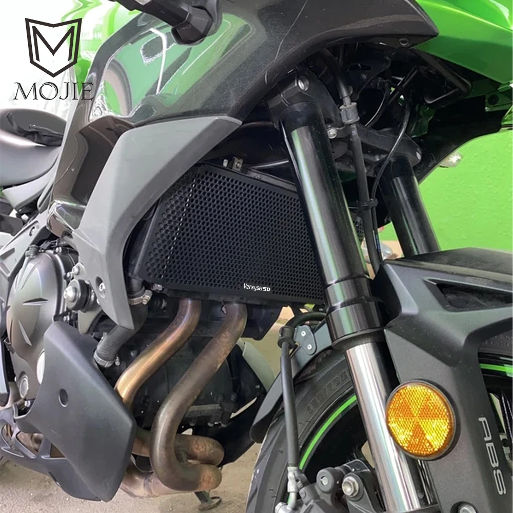 Motorcycle Radiator Grille Guard Cover Protector For KAWASAKI VERSYS 650 VERSYS650 2010-2017 2018 2019 2020 2021 2022 2023 2024