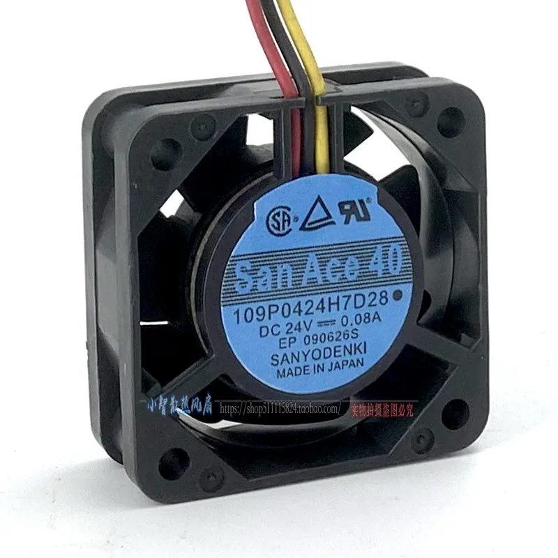 ORIGINAL 109P0424H7D28 24V 0.08A 4015 40*40*15mm NEW COOLING FAN RADIATOR