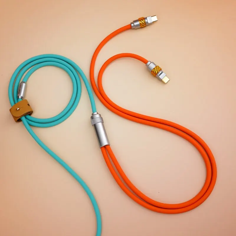 GeekCable Mechanical Keyboard Aviator Cable Wire Type-C TypeC Port 1 To 2 Aviator Coiling Cable 8K Esports Gaming Keyboard Cable