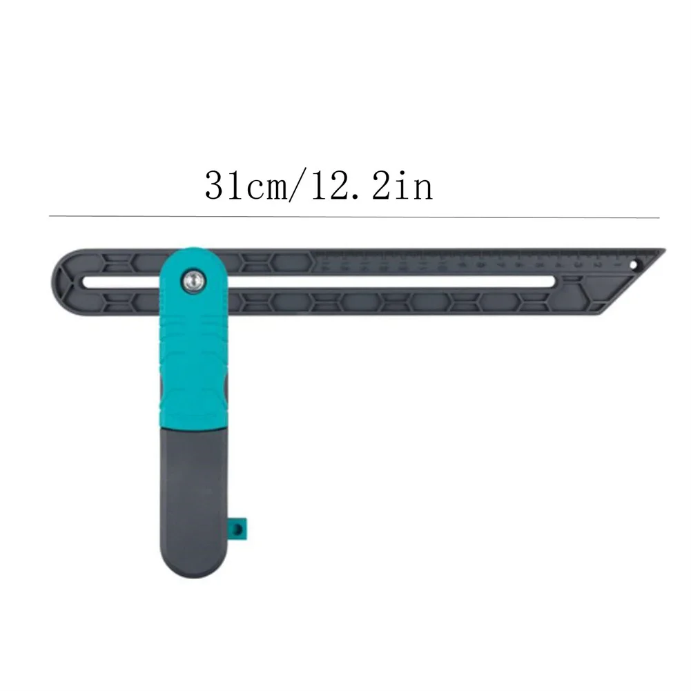 Professional Angle Ruler with Lock Fast Marking Woodworkers Access Contour Edge Rule Protractor Goniometer Gauge Measure Tool