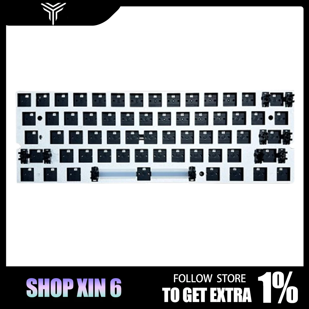 Teamwolf Raven61 Magnetic Switch Keyboard Pcb Board Wired 8k Return Rt Customized Keyboard Pcba Pc Game Accessories Gamer Gifts