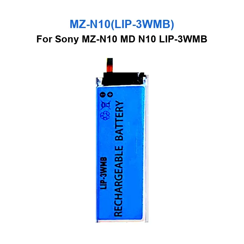 

Аккумулятор для Sony MZ-N10 MD N10 LIP-3WMB NW-E015 E016F E026F E025F E013F гарнитура наушники MZ-N10 NW-E015