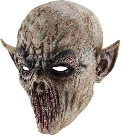 Halloween Monster Mask Adults Terror Scary Biochemical Devil Alien Caps Horror Zombie Cosplay Prop Mask for Party Accessory