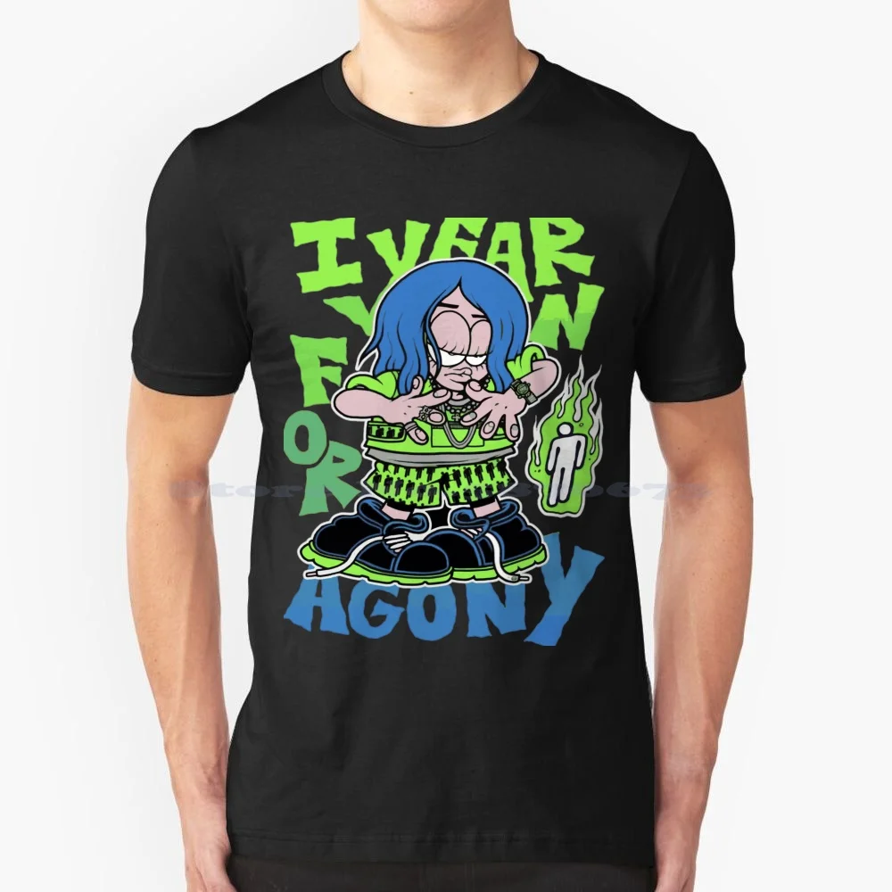 I Yearn For Agony T Shirt 100% Cotton Tee Wherearetheavocados When We All Fall Asleep Where Do We Go Don T Smile At Me Lyrics