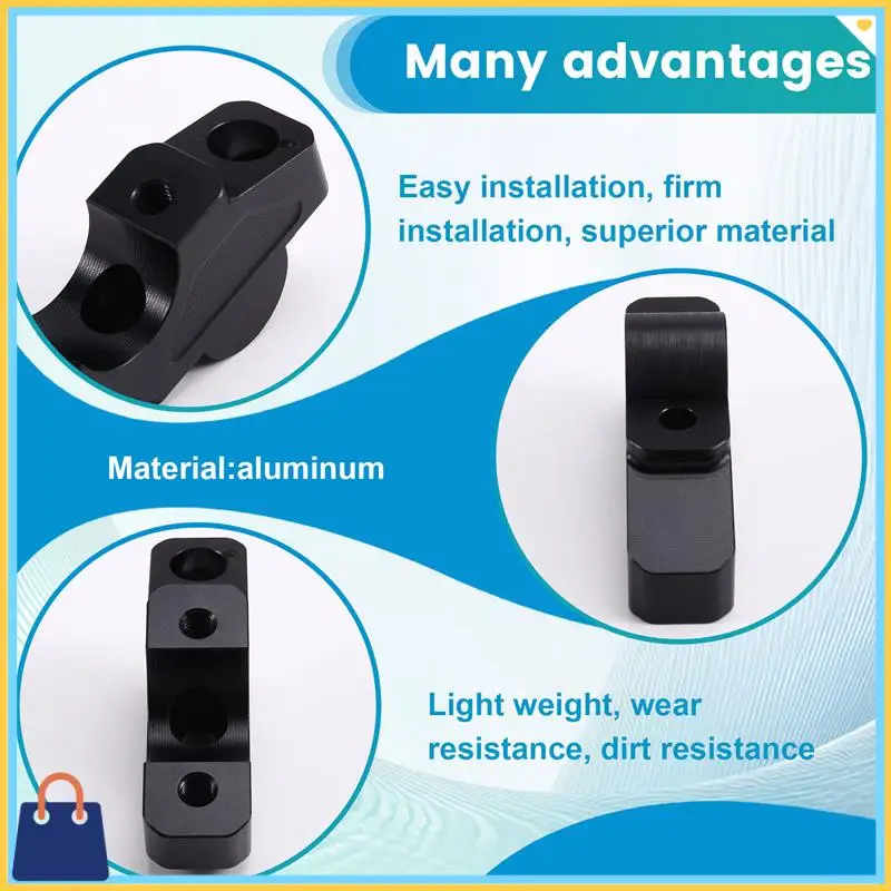 

Efficient Scooter Accessories Handlebar Riser Clamp Extension Adapter For Zontes 368G 368G Adv 2024-