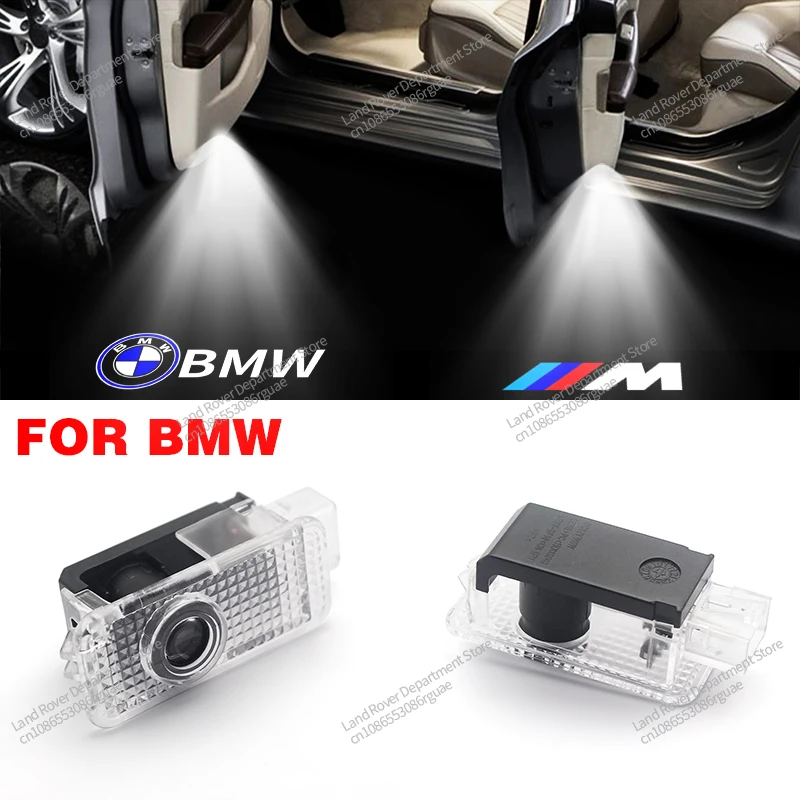 

2/4Pcs LED Welcome Light Car Door Projector Lamps Accessories For BMW E90 E91 E92 E93 F12 F13 F30 E87 E60 E61 F10 F07 E63 E64