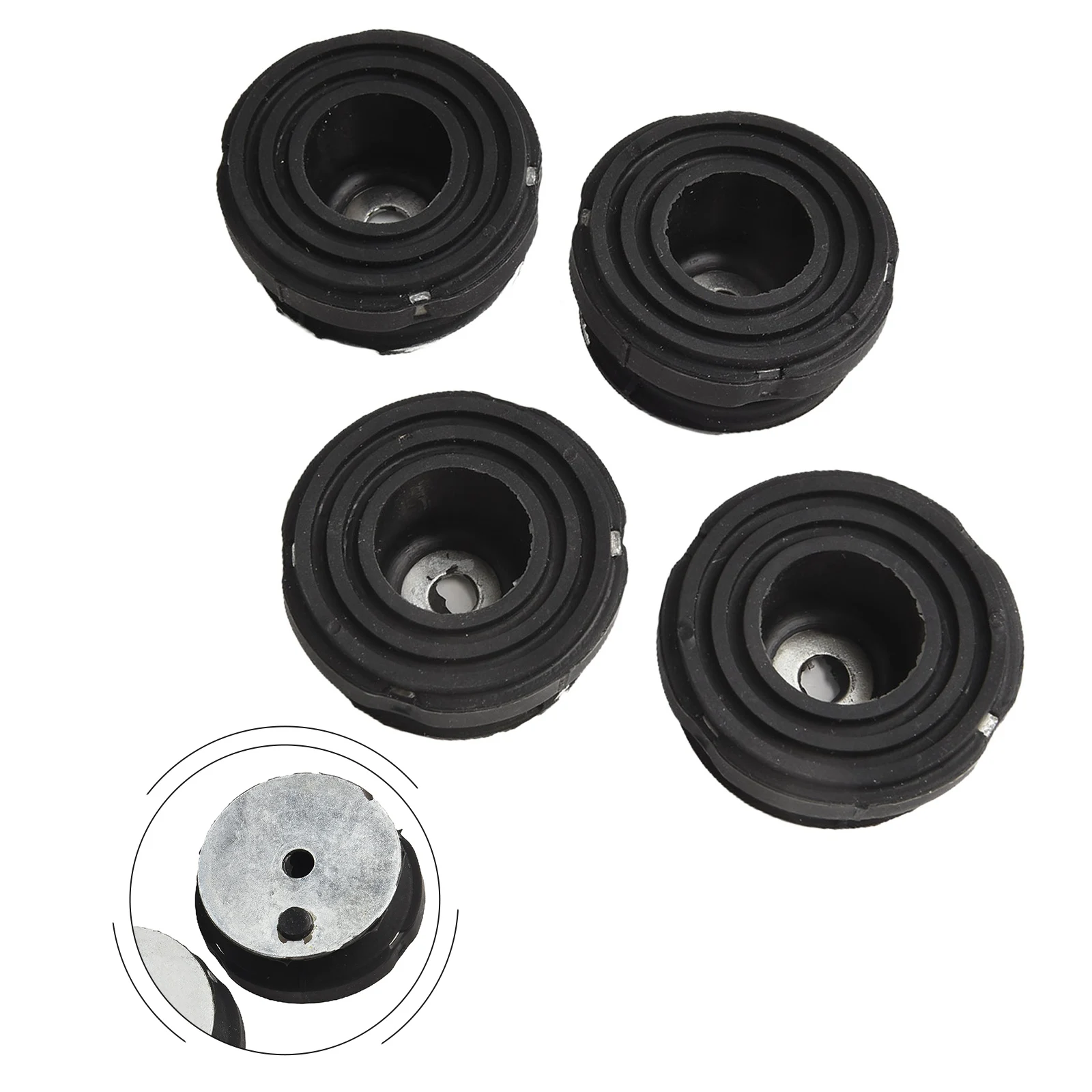 4 Replacement Bottom Feet for Honda EB2000i and EU2000i Inverter Generators Made from Rubber for Stable Placement