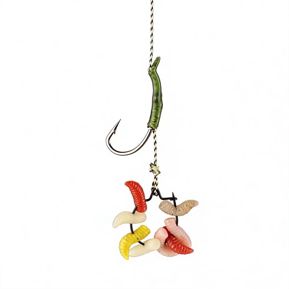 Hirisi vinilos biónicos en forma de gusano para pesca - imagen 2
