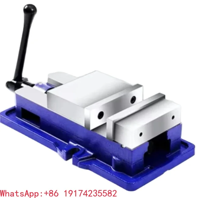 Chinese Manufacturer High-quality 5-inch Vise Worktable Strong Clamping 125 Jaw Manual Machine Tool Mechanical Flat Jaw Vise
