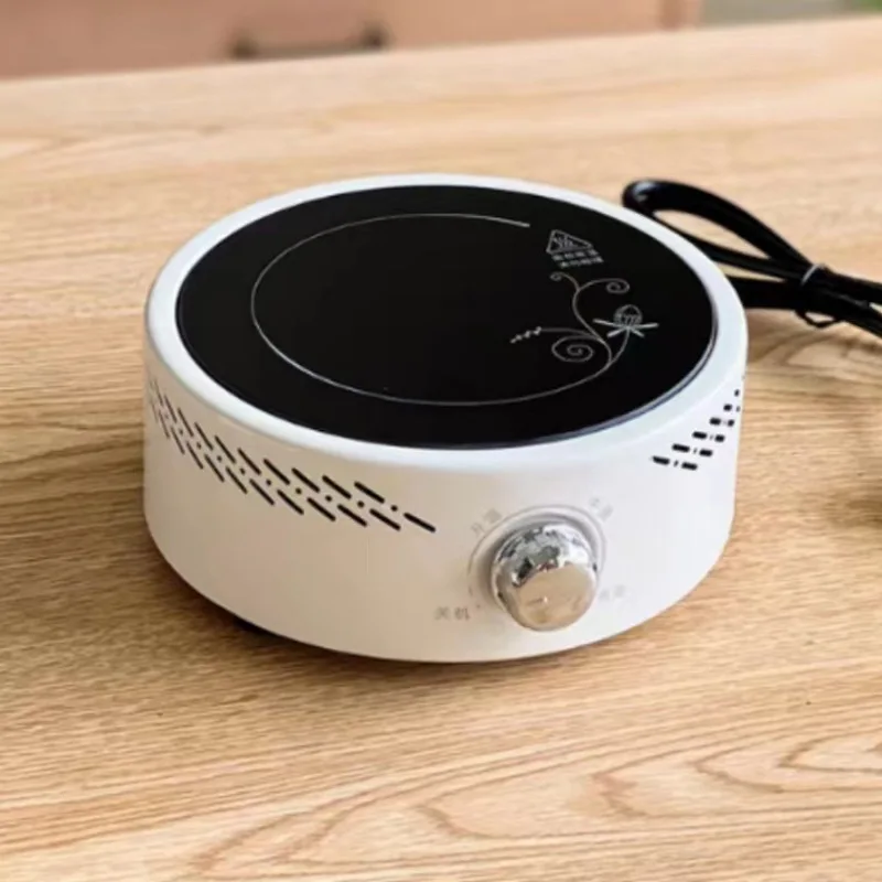 

700W Electric Ceramic Stove 2 Gear Coffee Hot Plate Multifunction Tea Stove Knob Operation Boiling Water Heater Auto Power Off