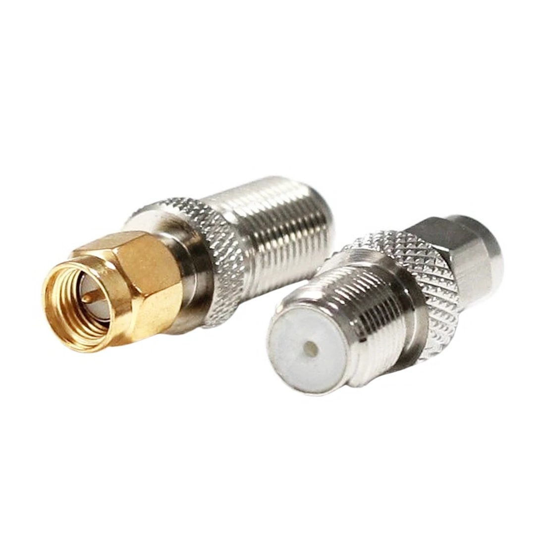 1PC  SMA Male Female to F Plug Jack RF Adapter Connector Data Drawing Straight Type Wholesale New