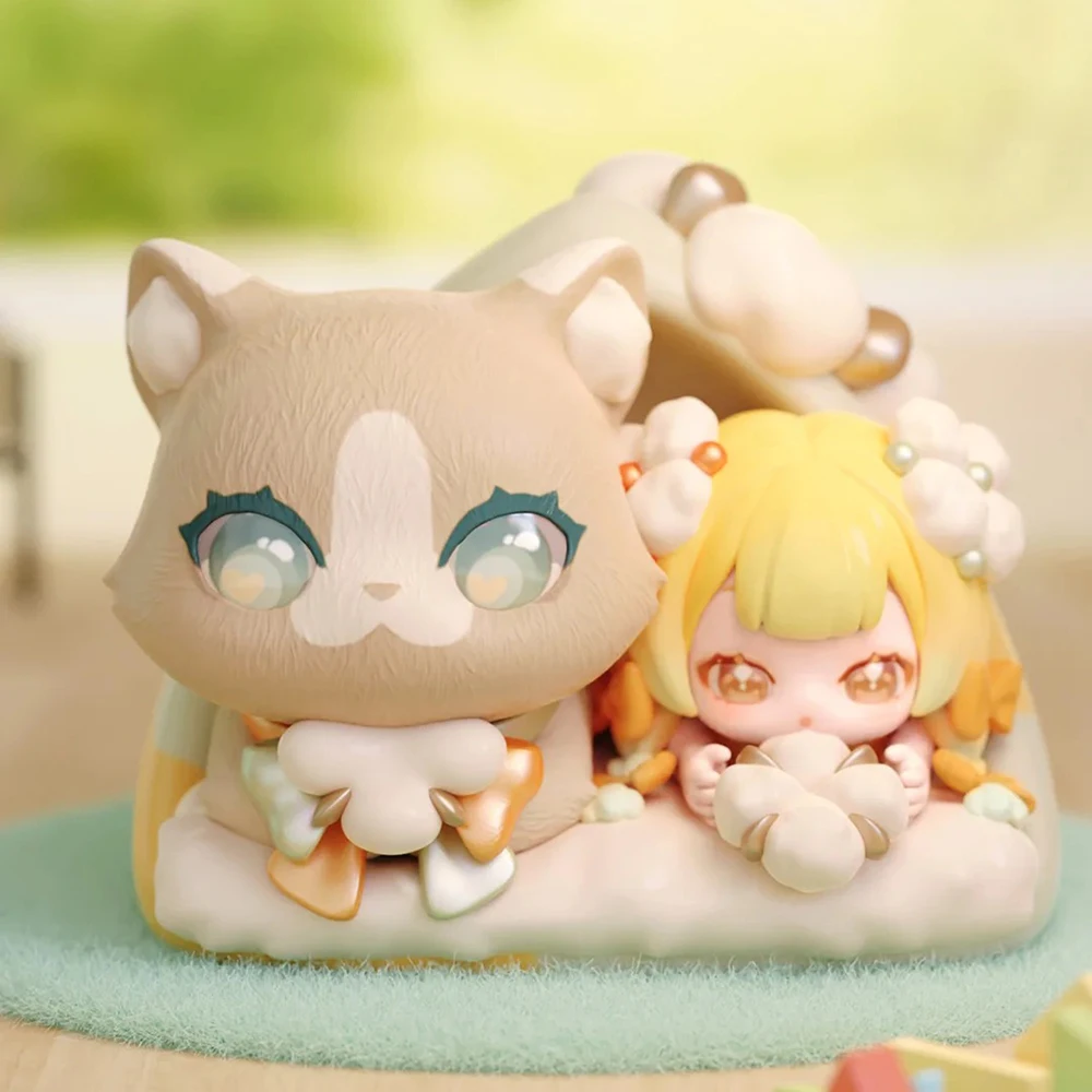 

Berry Cat Nianai Cute Cat Figurine Blind Box - Trendy Collectible Toy for Girls Little Cat Companion Series Birthday Gift
