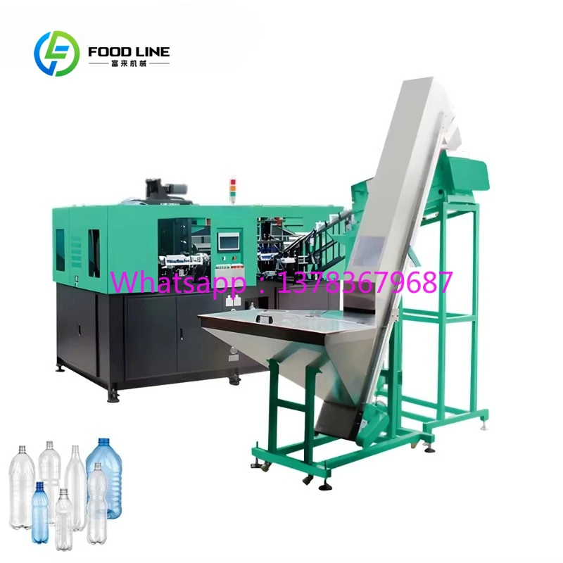 Customized Easy Operation 2 Cavities 1500mL Fully Automatic Bottles Blowing Machine for Beverage Packaging Production Line