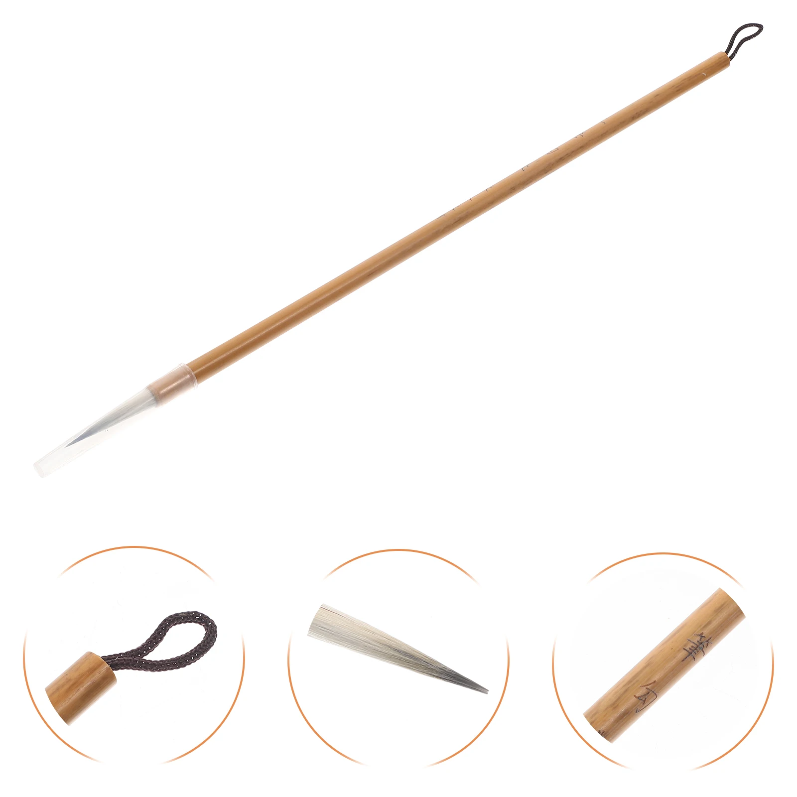 

2pcs Colored Household Daily Use Watercolor Brush For Pottery Painting Durable Bristles Ergonomic Handle Reusable Portable
