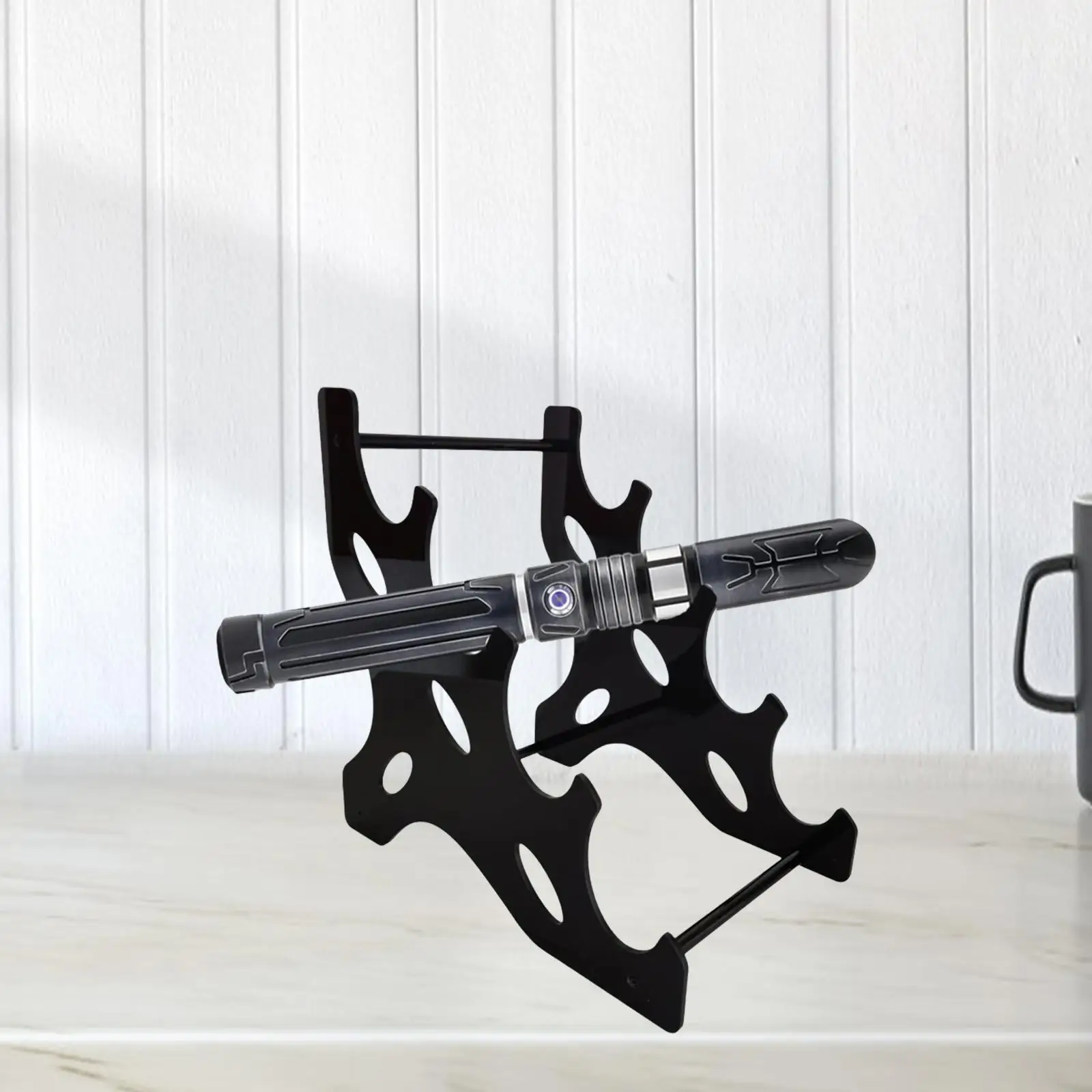

Acrylic Display Stand for Lightsabers, Multi-Tier Holder for Game Room