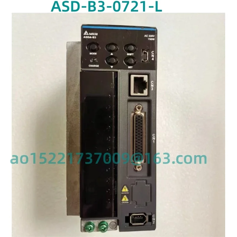 Imagem -02 - Original de Segunda Mão 9-layer Servo Driver Asd-b30721-l 100 ok ac 750w Asdb30721l 0.75kw Novo Teste é