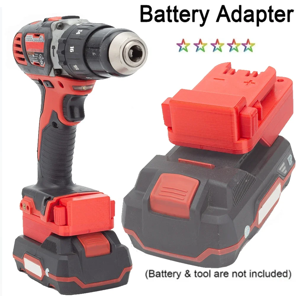 

Battery Convert Adapter For Lidl Parkside X20V Team Li-ion to for Milwaukee 18V Power Drill Tool Accessories (No Battery)