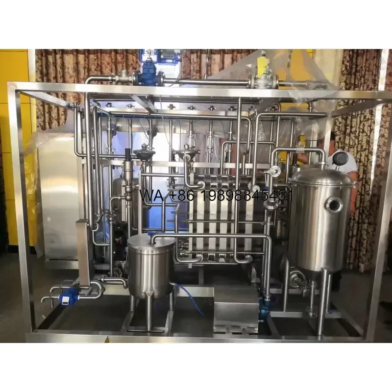 Wmwmnu Industrial Small Portable Stainless Steel 304 316 High Efficiency Pasteurizer for Honey Milk Ice Cream Dairy 500L
