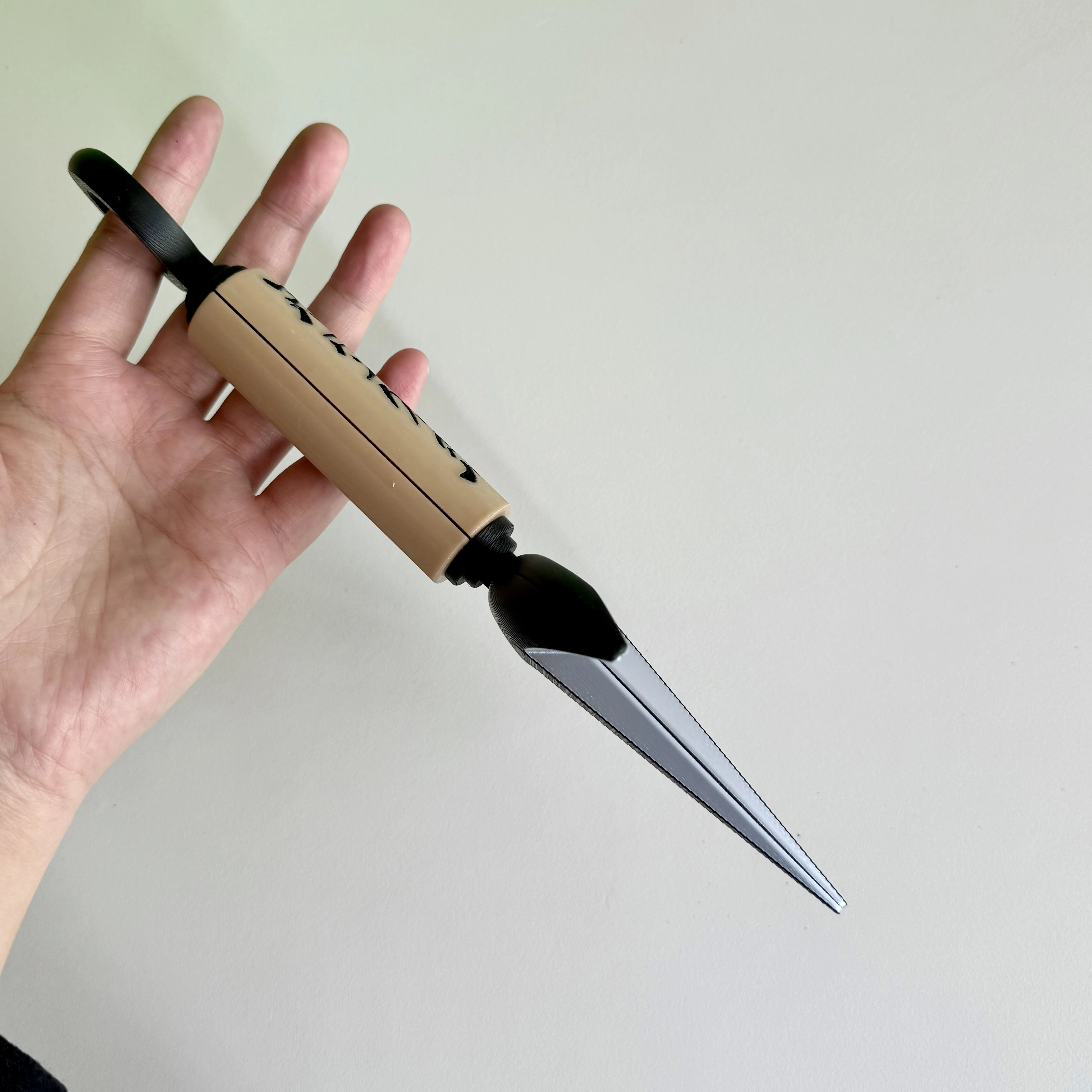 Naruto Flying Raijin Kunai 3D Printing Cosplay Prop Anime Peripherals Minato Namikaze Figure Weaponry Minato's Kunai Toys Gifts view 3