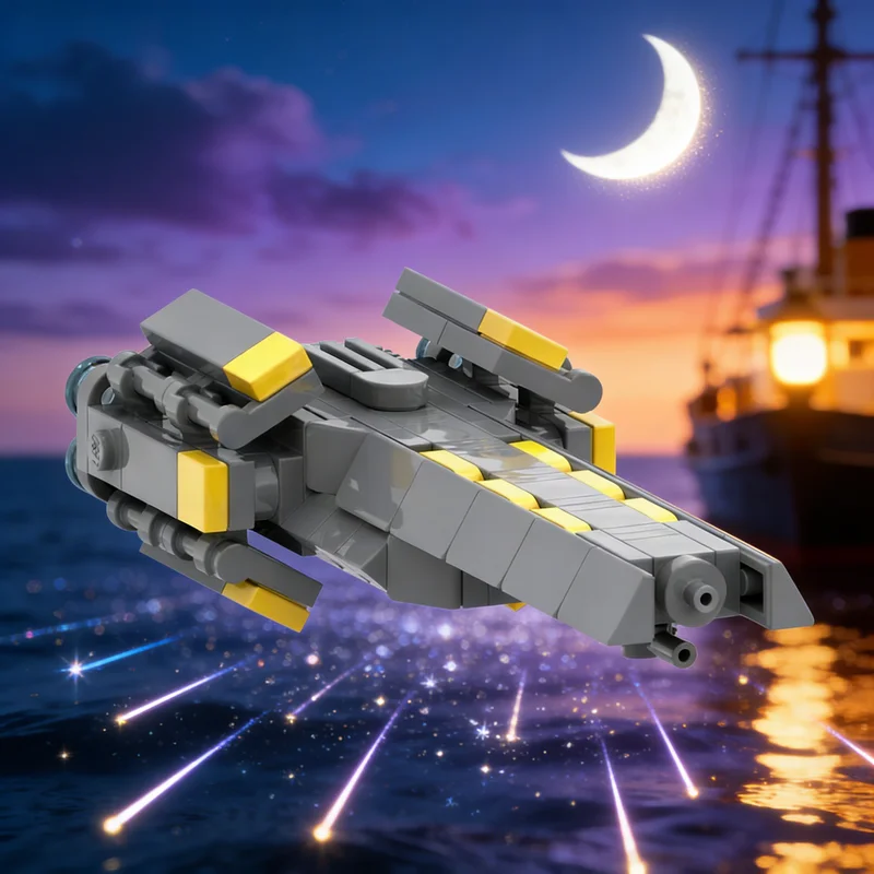 

147pcs MOC 1 Super Destroyer Helldivers 2 Space Model Building Blocks Toy Gift Creative Display Collectible Desk Premium Adult