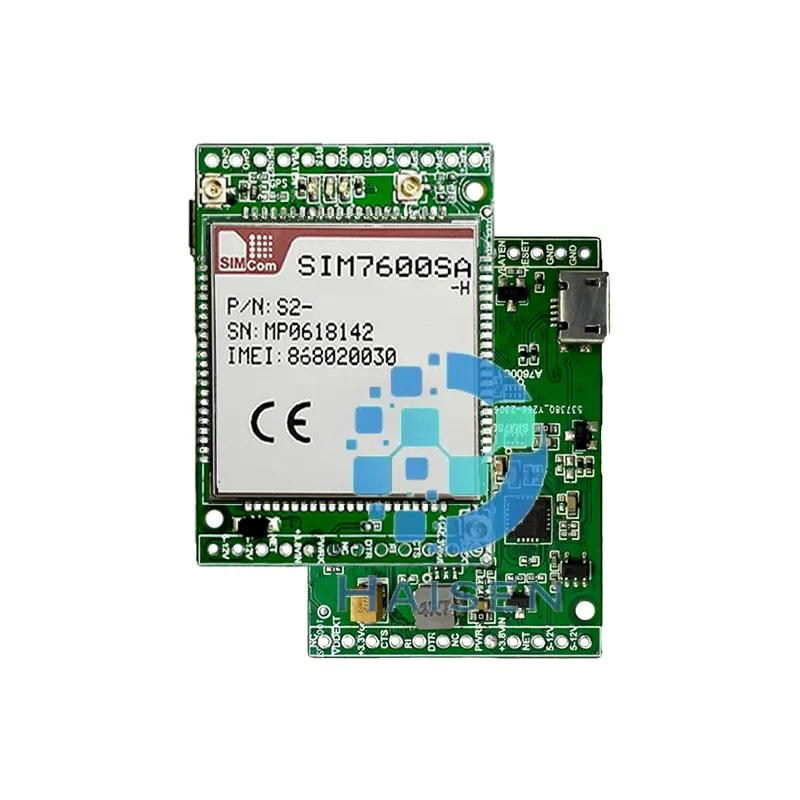 HAISEN SIMCOM SIM7600SA-H Core Board Planche de développement SIM7600SA-H persévérance CAT4 ++ GNSS SIM7female