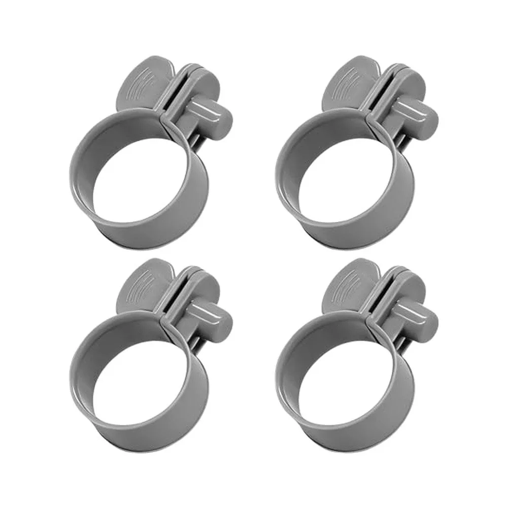 For Pool Hose Clamps 1-1/4 Inch Plastic Material for Above Ground For Pools Filter Pumps Sand Filter Compatibility