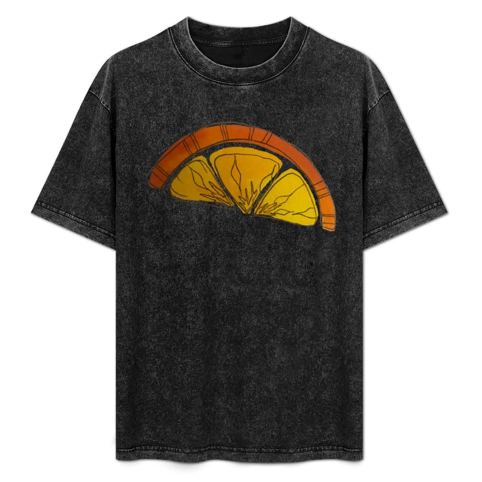 

Orange Slice T-Shirt Plus Size Everyday Tee Shirt