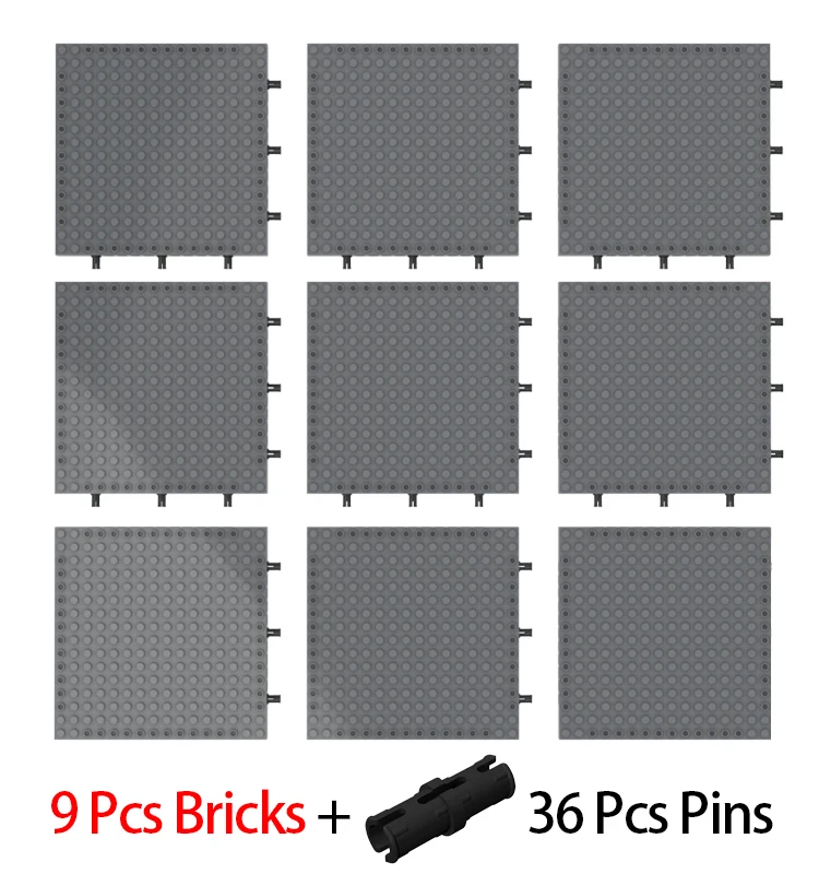 Groothandel 16x16 Pixel Art Bouwsteen Bodemplaat 65803 Baksteen Grondplaat Deel Compatibel 98138 Pixel Kleine Deeltjes Speelgoed Cadeau
