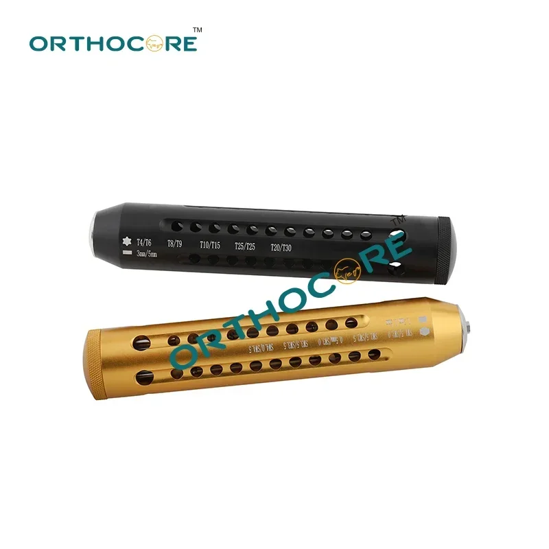Kościone śrubokręty Torx Star / Hex Szybkozłączka Uchwyt Weterynarzy Instrumenty ortopedyczne Orthocores Sprzęt medyczny