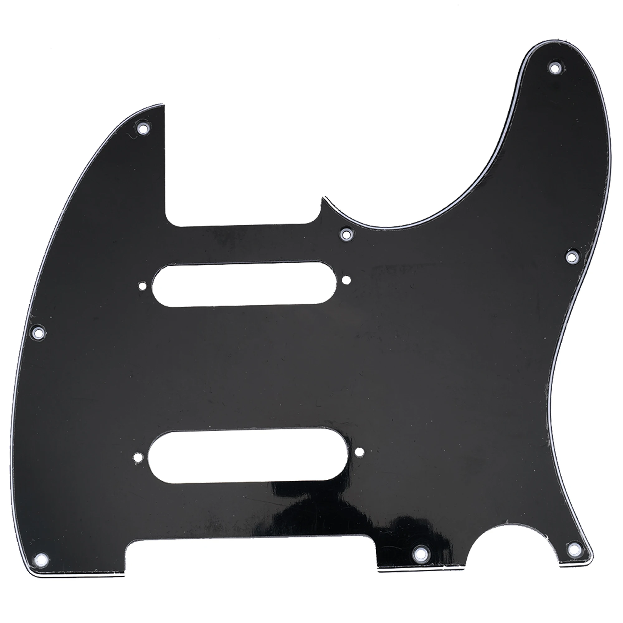 Musiclily Pro 8 Holes SS Guitar Pickguard for US/Mexico Fender Deluxe Nashville Tele Style Electric Guitar