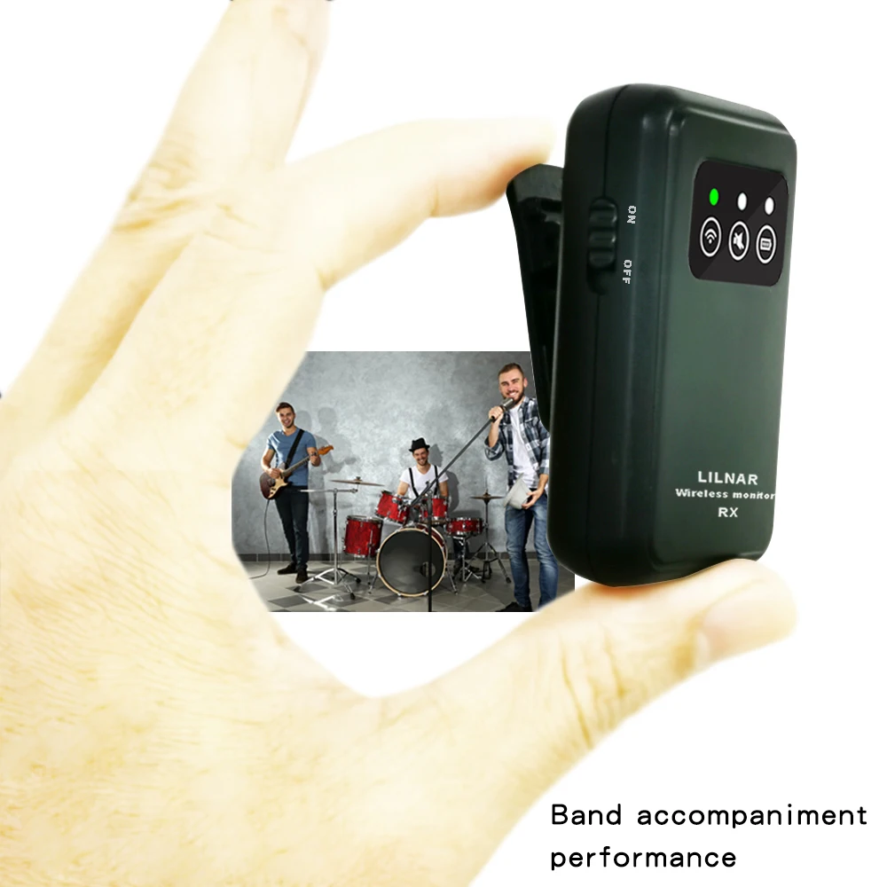 전문 귀 모니터링 시스템, 단일 채널 2.4G 스테레오, 무대 모니터링 시스템, 모바일 무대 사용에 적합