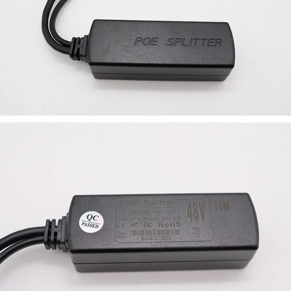 48V to 12V PoE Splitter Module 10/100MBPS Power Over Ethernet Splitter Adapter IP Camera Network Set-Top Boxes PoE Splitter