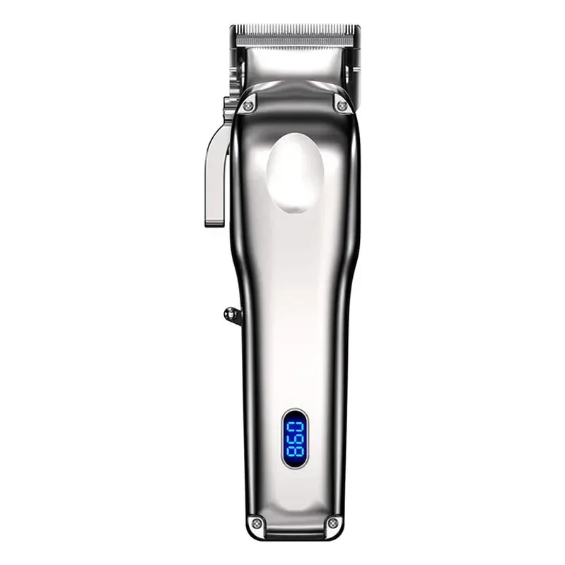 High Quality Lcd Power Display Electric Cordless Hair Trimmer Professional Barber Hair Clipper