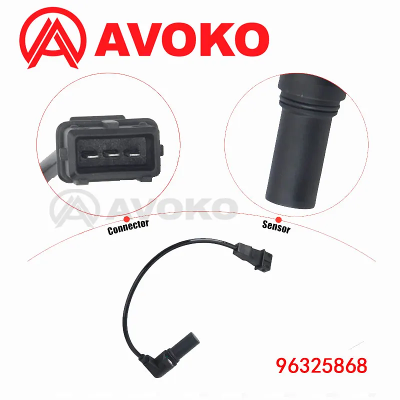 96325868,89933123 Crankshaft Position Sensor for Chevrolet Aveo Kalos Lacetti Matiz Nubira Spark Daewoo Tico 0.8 1.0 1.2 1.4