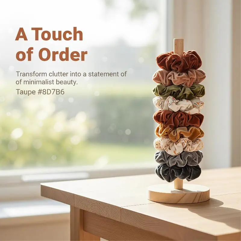 NEW Cute Girl Hair Accessories Storage Organizer Children Hair Scrunchies Headband Hairpin Display Rack Head Rope Jewelry Holder