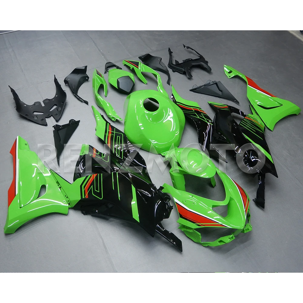 Motorcycle Molding Fairing for Kawasaki ZX6R 636 2024 2025 New Green Gloss Fairings Kit Ninja ZX 6R 24 25 Bodyframe Protective