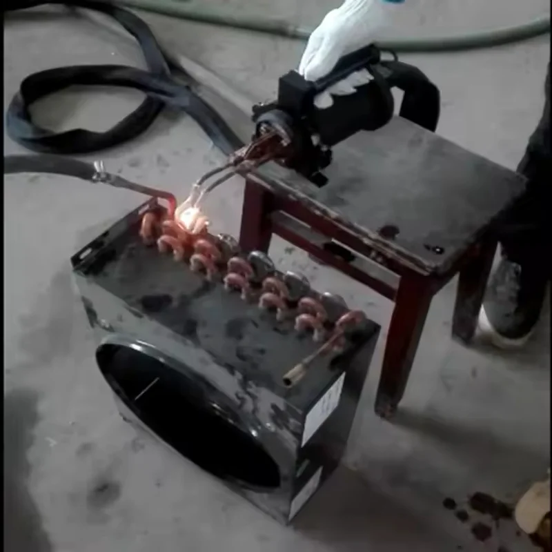 Platform's lowest price for sale High Frequency Induction Heater Handheld Heating Machine Welding air Conditioning Copper Pipe