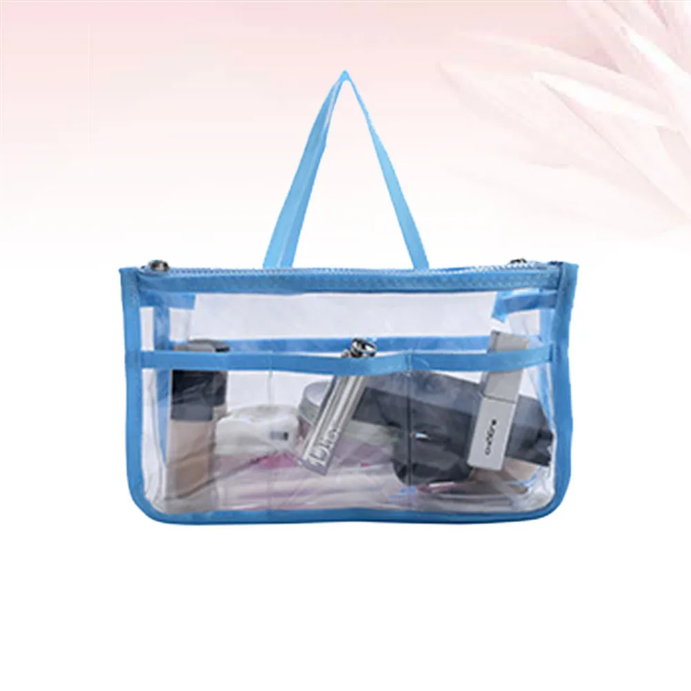 

1Pcs Eva Portable Travel Organizer Bag Waterproof Toiletries Pouch Makeup Case Coffee Suitable for Camping Business