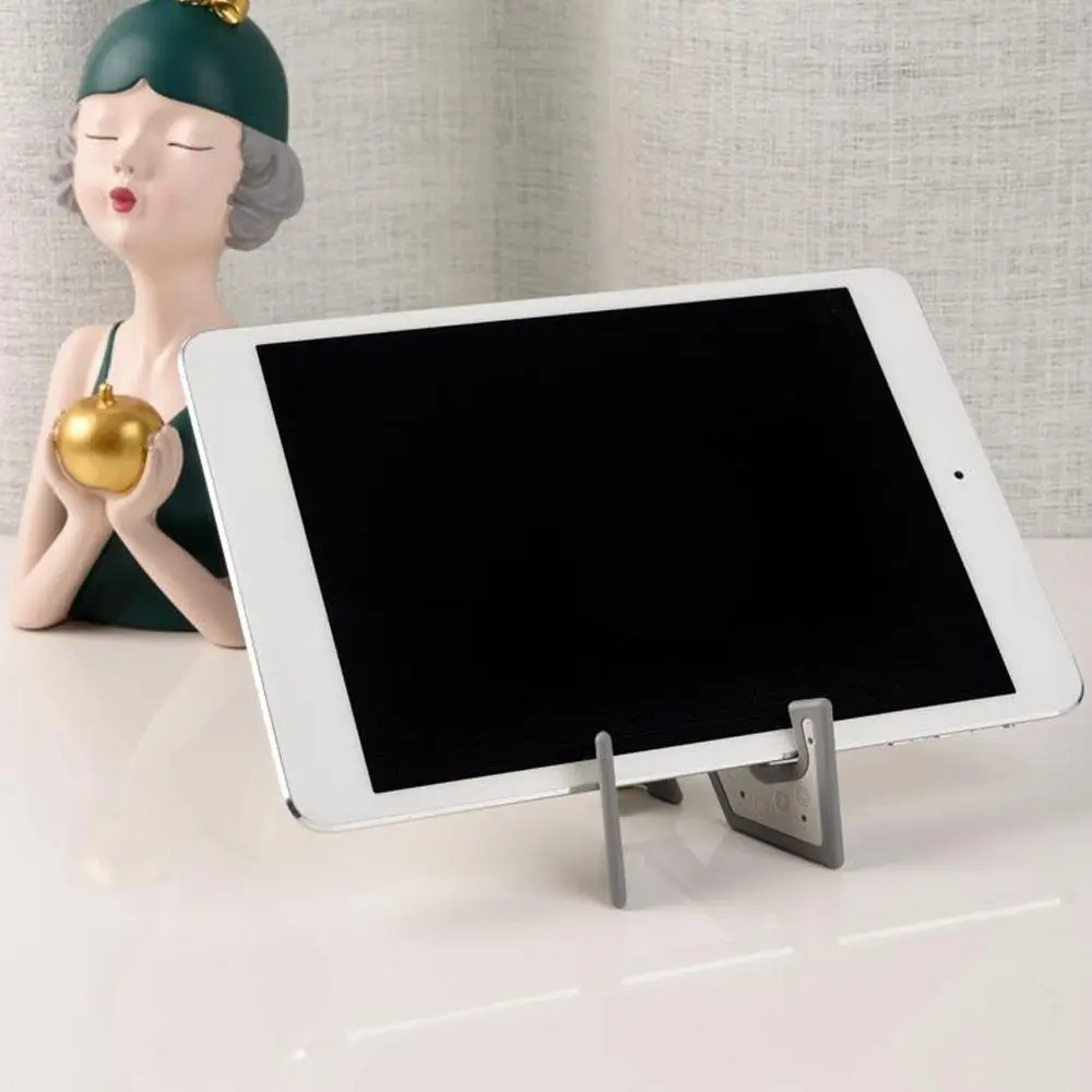 Creative Portable Mobile Phone Holder Folding Mini Size Tablet Stand Multifunctional Desktop Stand Universal