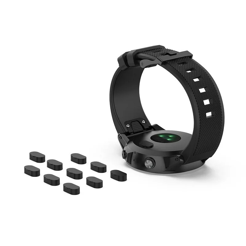 Ladeans chluss staub dichte Stecker abdeckung für Fenix 6 7 Pro Schutzkappe für Garmin Fenix 7x7s 6x6s 6 5x5s 5 plus Silikons topfen