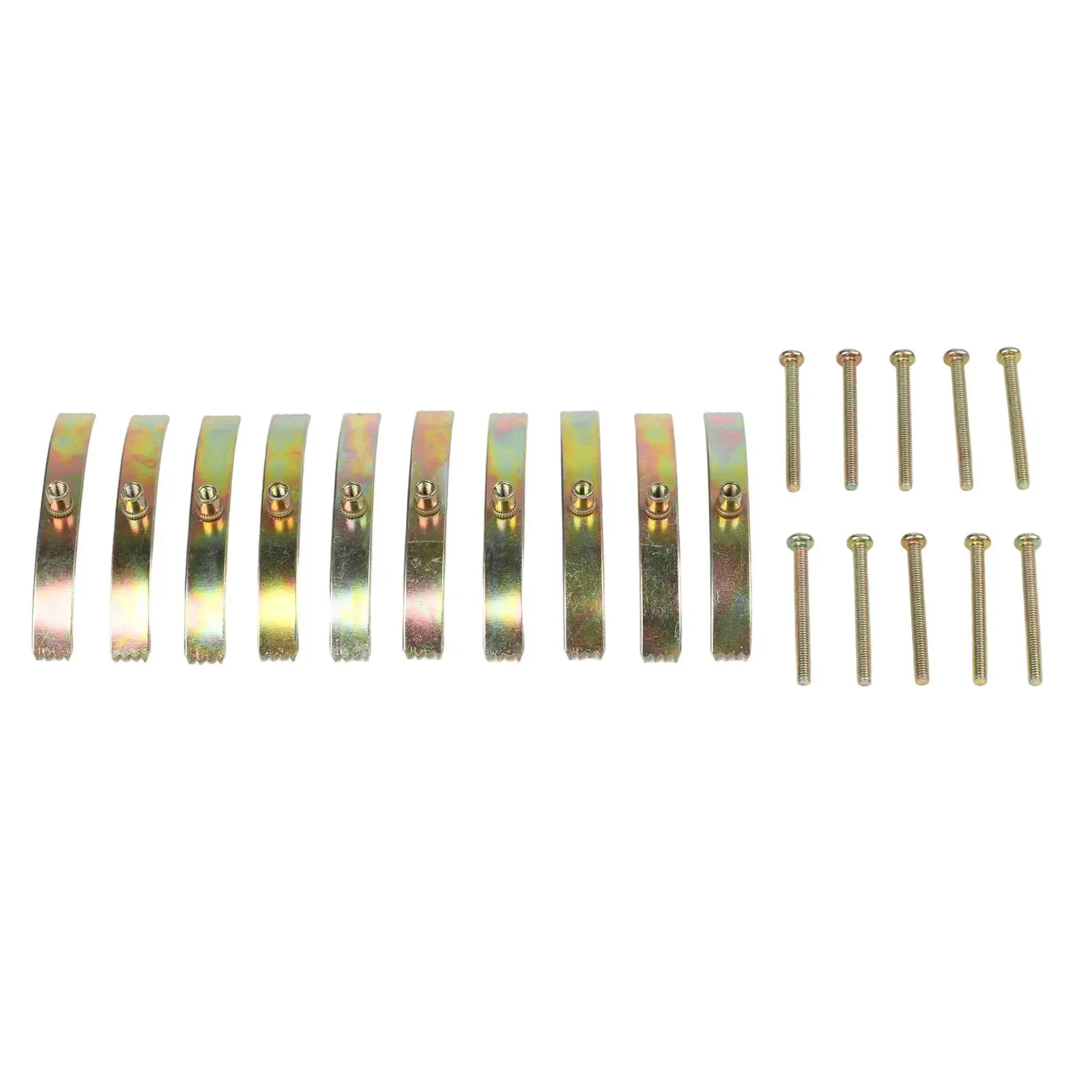10PCS Junction Box Repair Kit with Screws for 86Type Switch Socket Back Cover Replacement with Easy Installation