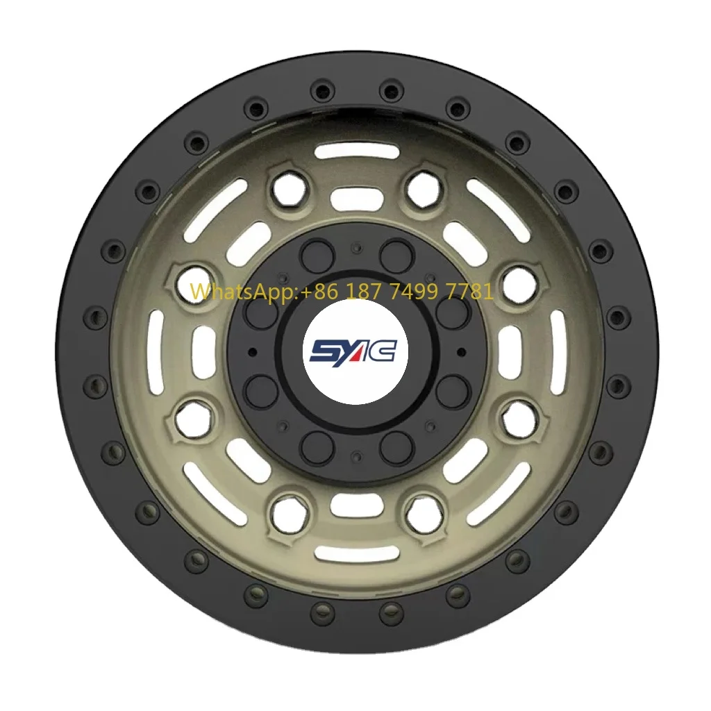 

Колеса SYAC для бездорожья с замком, 18-22 дюйма, кованые колеса из алюминиевого сплава для пикапа и внедорожника, обод с отрицательным смещением