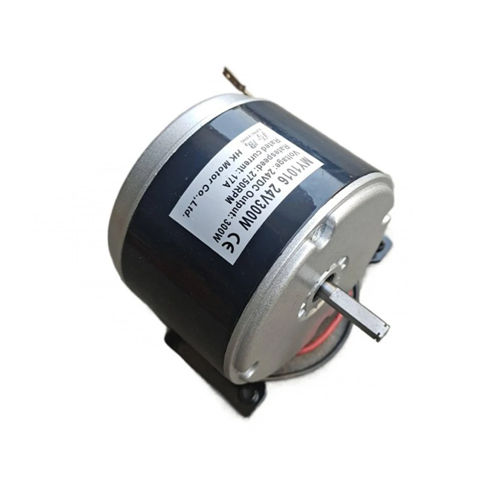 Electric Vehicle Motor DC24V 300W Synchronous Wheel Belt Pulley Brushed Skateboard Motor 17A 2750RPM DC Motor